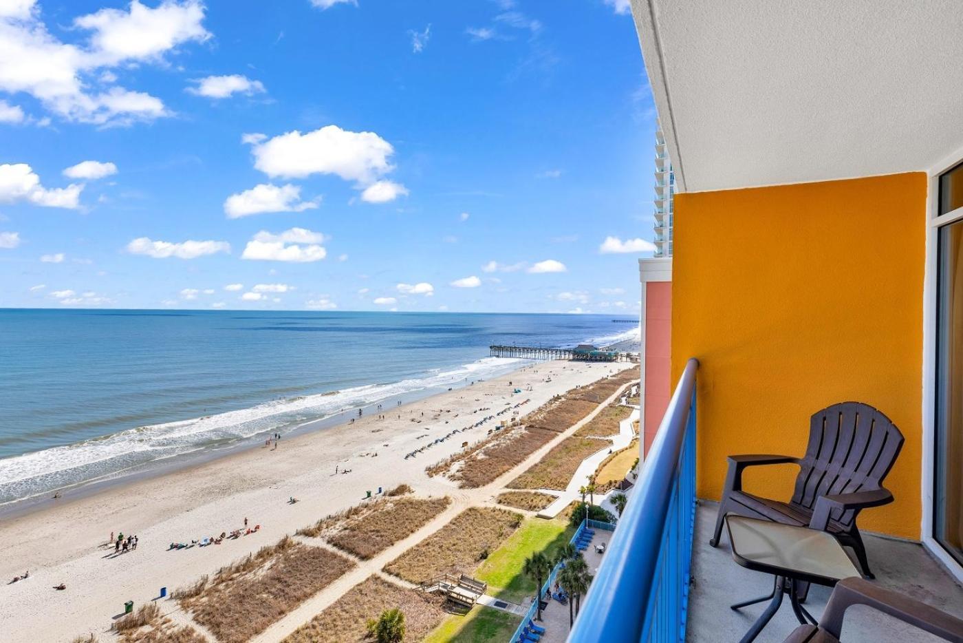 Hosteeva Stunning Atlantica Resort Condo W Ocean-Front Views And Pools شاطئ ميرتل المظهر الخارجي الصورة