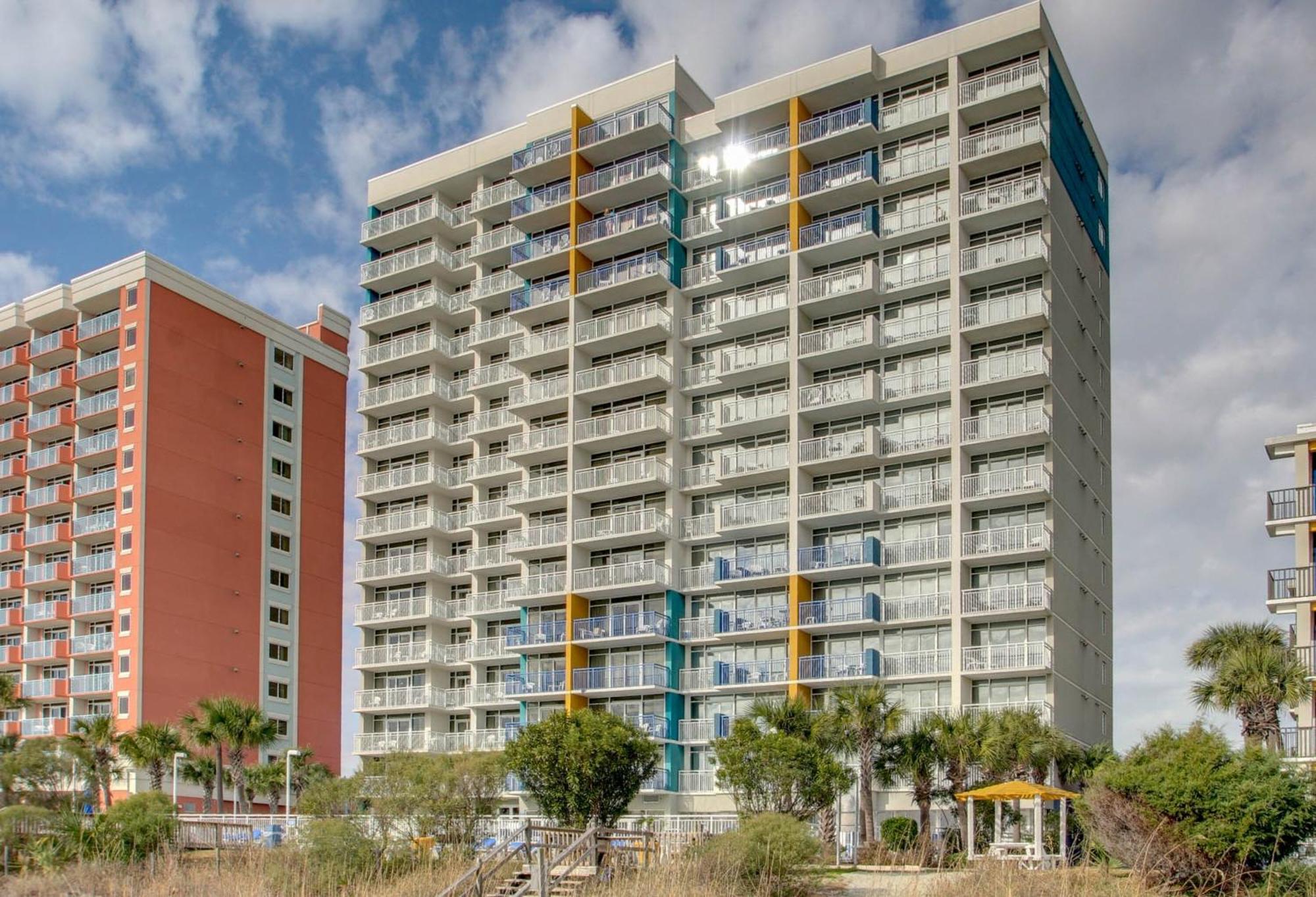 Hosteeva Stunning Atlantica Resort Condo W Ocean-Front Views And Pools شاطئ ميرتل المظهر الخارجي الصورة