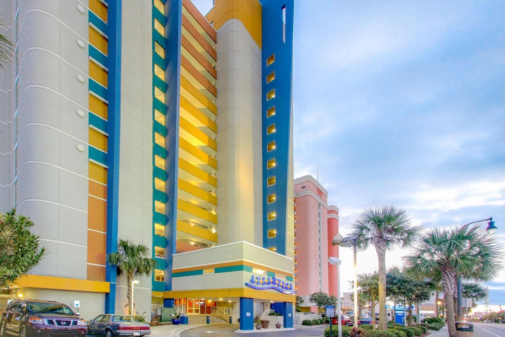 Hosteeva Stunning Atlantica Resort Condo W Ocean-Front Views And Pools شاطئ ميرتل المظهر الخارجي الصورة