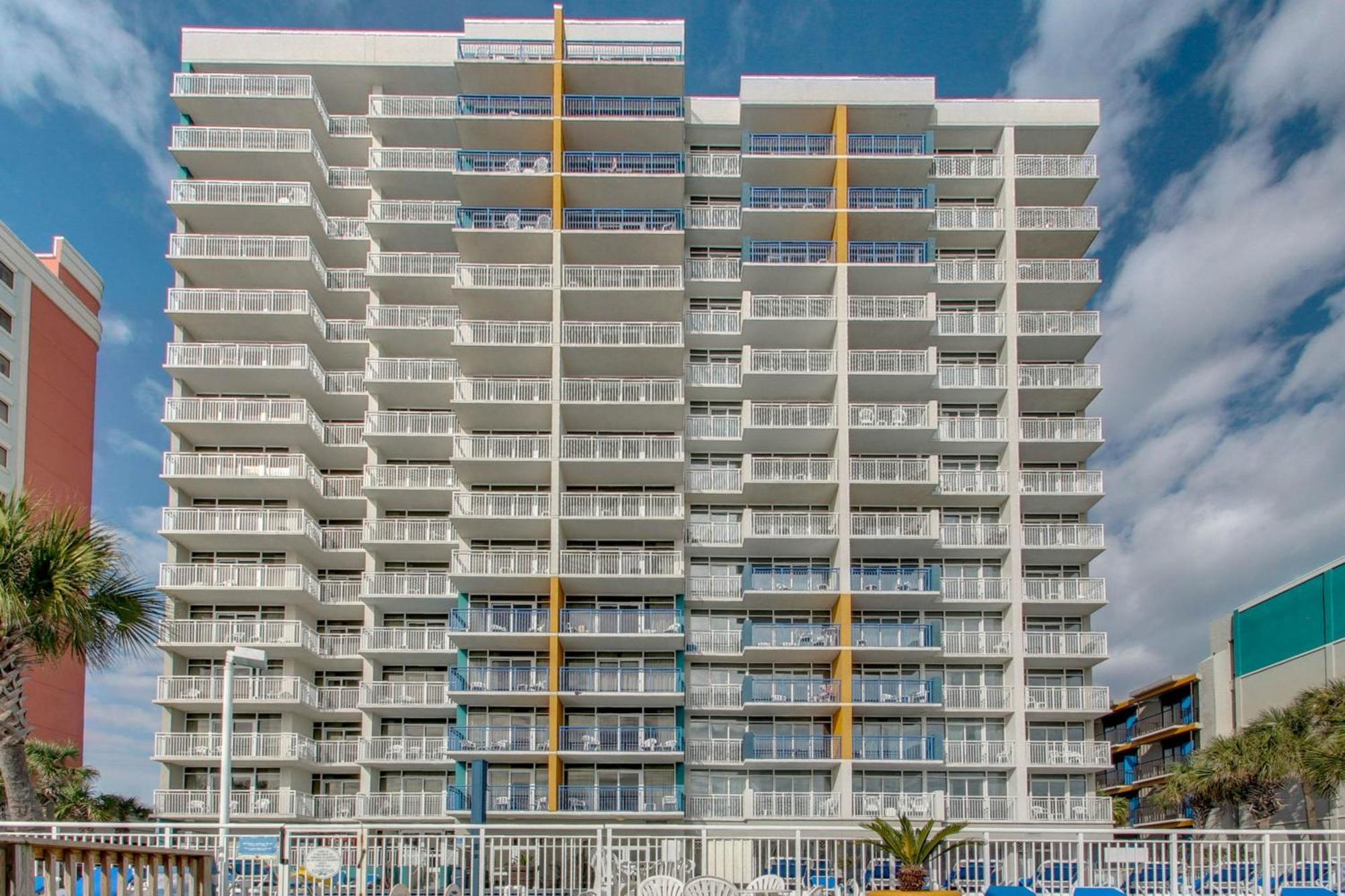 Hosteeva Stunning Atlantica Resort Condo W Ocean-Front Views And Pools شاطئ ميرتل المظهر الخارجي الصورة