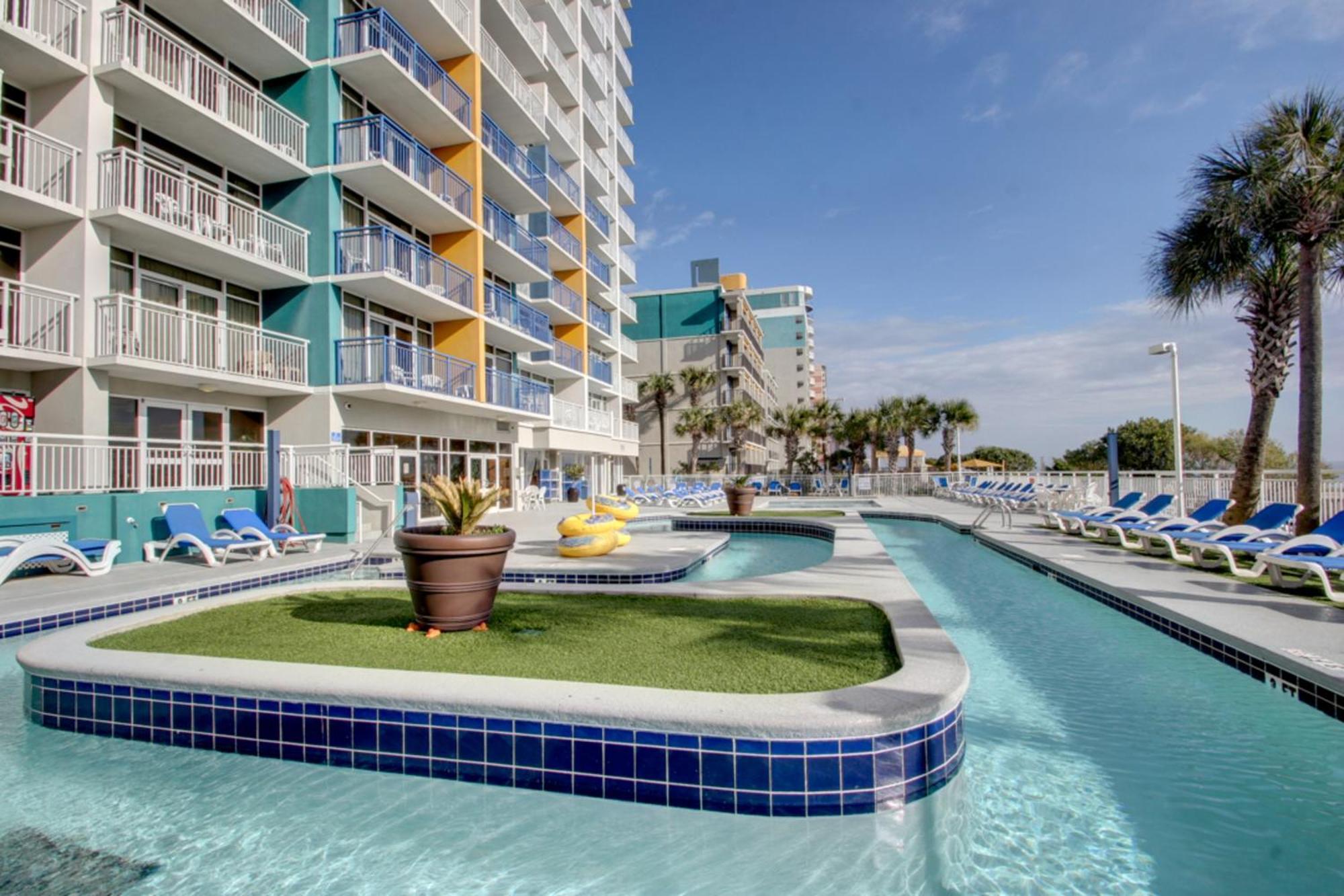 Hosteeva Stunning Atlantica Resort Condo W Ocean-Front Views And Pools شاطئ ميرتل المظهر الخارجي الصورة