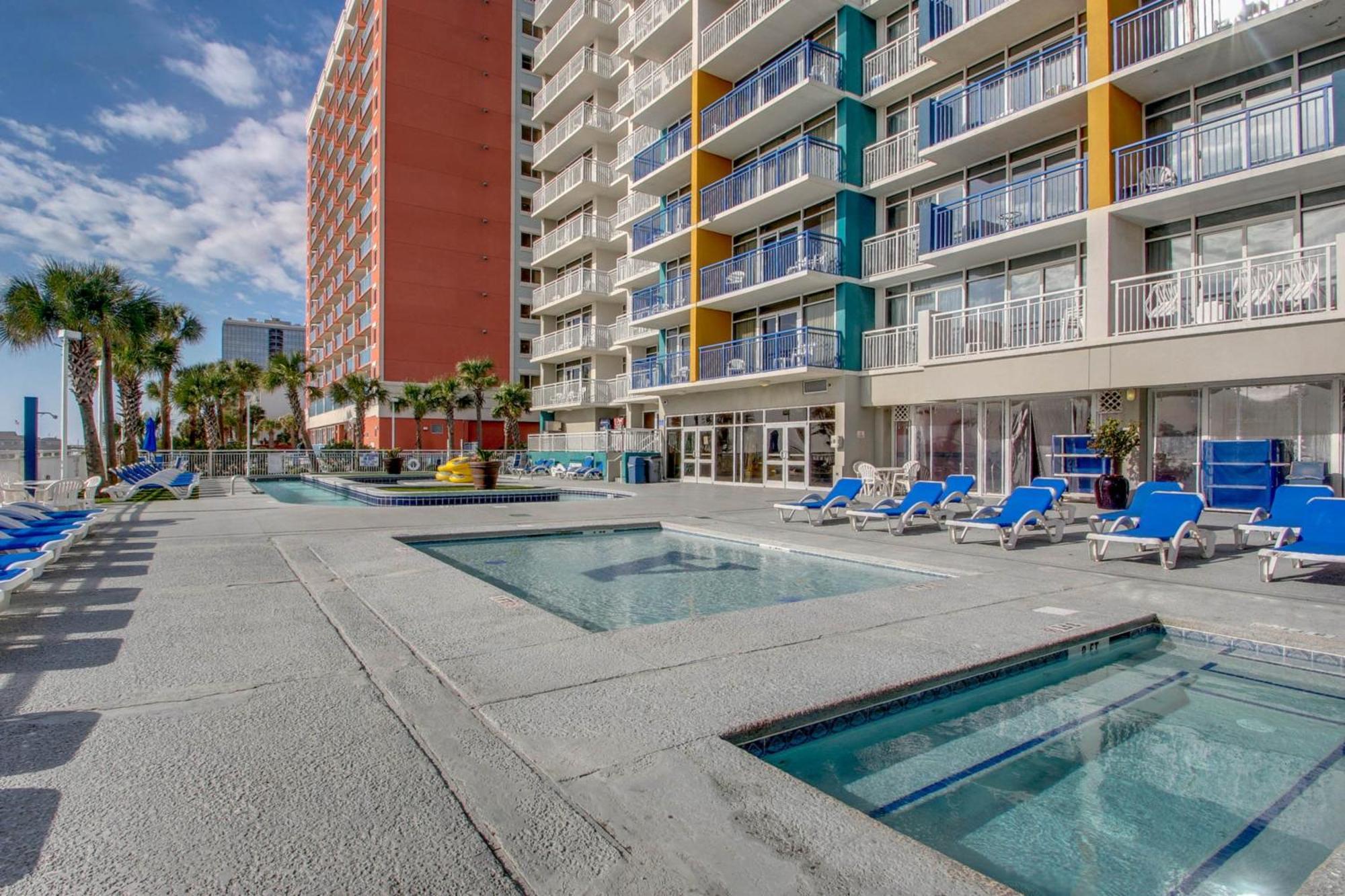 Hosteeva Stunning Atlantica Resort Condo W Ocean-Front Views And Pools شاطئ ميرتل المظهر الخارجي الصورة